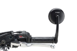 Afbeeldingen van Stuureind spiegel Grand Tracker Puig zwart aluminium gefreesd rechts/links