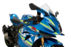 Afbeeldingen van Side Spoiler Downforce Sport Puig voor de Suzuki GSX-R1000 '17- rood