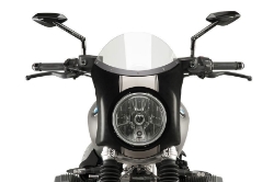 Afbeeldingen van Vervangingsruit retro fairing met Carbon look kuipje Puig BMW R Nine T Scrambler '16-
