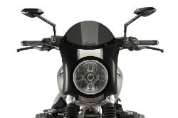 Afbeeldingen van Vervangingsruit retro fairing met Carbon look kuipje Puig BMW R Nine T Scrambler '16-