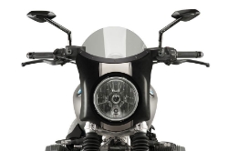 Afbeeldingen van Vervangingsruit retro fairing met Carbon look kuipje Puig BMW R Nine T Scrambler '16-