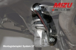 Afbeeldingen van Verhoging set (25mm) Kawasaki ZR7 '99