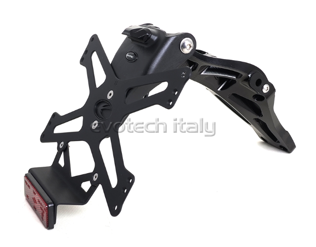 Afbeeldingen van Kentekenplaathouder Evotech Triumph Speed Triple RS 1200 '21-