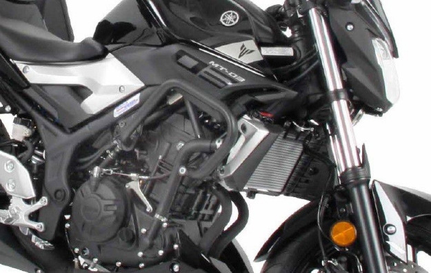 Afbeeldingen van Valbeugel zwart Hepco&Becker Yamaha MT-03 '16-19
