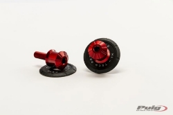 Afbeeldingen van Bobbin-kit Puig spool slider Pro aluminium M6