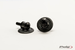 Afbeeldingen van Bobbin-kit Puig spool slider Pro aluminium M8-Zwart
