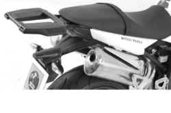 Afbeeldingen van Topdrager zwart Easyrack Hepco&Becker Triumph Speed Triple 1050 '07-'10