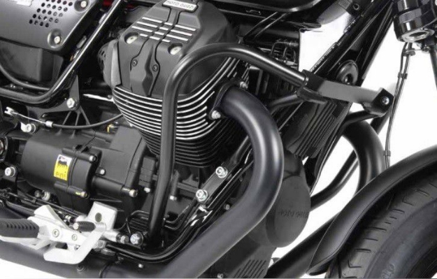 Afbeeldingen van Valbeugel zwart Hepco&Becker Moto Guzzi V9 Bobber / Sport '16-20