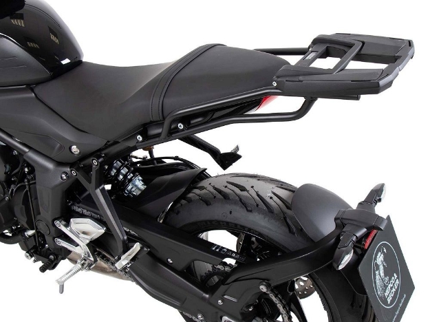 Afbeeldingen van Topdrager zwart Easyrack Hepco&Becker Triumph Trident 660 '21-24