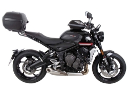 Afbeeldingen van Topdrager zwart Easyrack Hepco&Becker Triumph Trident 660 '21-24