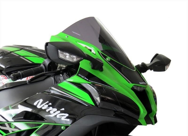 Afbeeldingen van Vervangingsruit standaard Kawasaki ZX10-R '16--donker getint