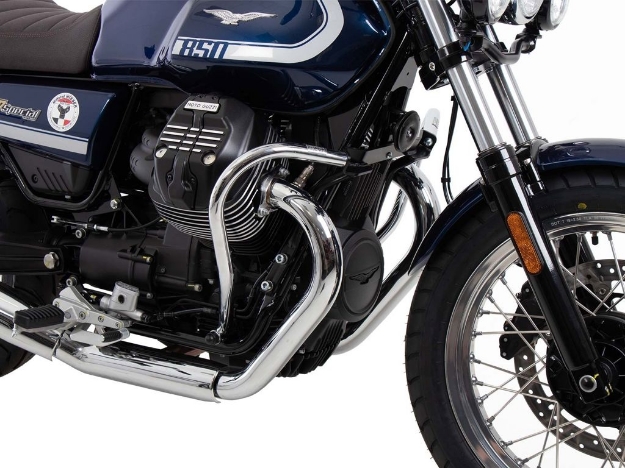 Afbeeldingen van Valbeugel chrome Hepco&Becker Moto Guzzi V7 Special/Stone/Stone Centenario '21-24