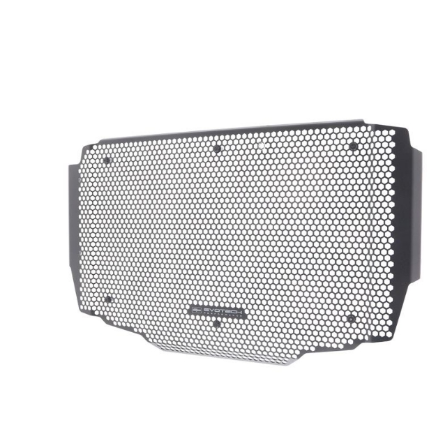 Afbeeldingen van Radiatorcover zwart Evotech Performance Yamaha Tracer 9 GT '21-24