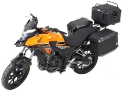 Afbeeldingen van Topdrager antraciet Easyrack Hepco&Becker Honda CB500X '17-'18
