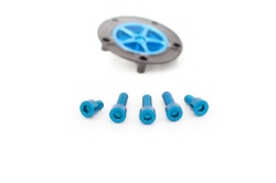 Afbeeldingen van Tankdop boutjes voor tankdop (set) Evotech diverse Kawasaki modellen