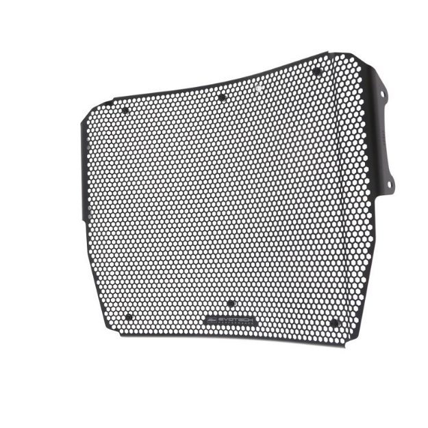 Afbeeldingen van Radiatorcover zwart Evotech Performance Triumph Speed Triple 1200 RS '21-24