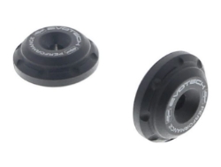 Afbeeldingen van Bar ends (set) zwart Evotech Performance Triumph Speed Triple 1200 RS '21-24 (met bar end spiegels)