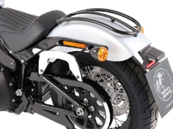 Afbeeldingen van C-Bow tasdragers chroom Hepco&Becker Harley Davidson Softail Street Bob '18+