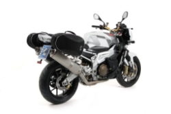 Afbeeldingen van C-Bow tasdragers zwart Hepco&Becker Aprilia TUONO V4R 11-'14/ Tuono V4RR '15-20