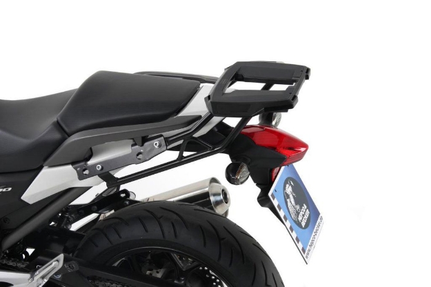 Afbeeldingen van Topdrager zwart Easyrack Hepco&Becker Honda NC700S '12-'13/ NC750S '14-