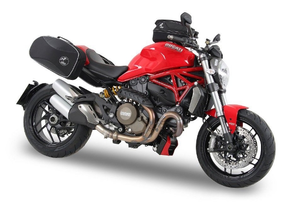 Afbeeldingen van C-Bow tasdragers zwart Hepco&Becker Ducati M821 '14-17