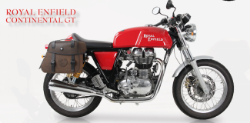 Afbeeldingen van C-Bow tasdragers zwart Hepco&Becker Royal Enfield Continental GT 535 '13-18