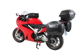 Afbeeldingen van Topdrager zwart Easyrack Hepco&Becker Honda VFR800F V-TEC ABS '14-'20