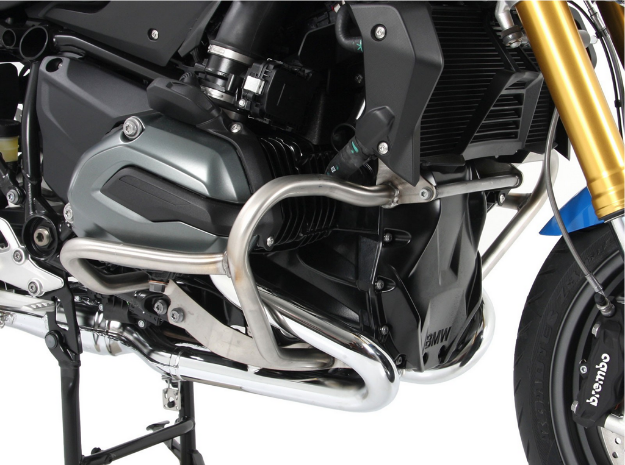 Afbeeldingen van Valbeugel zilver Hepco&Becker BMW R1200R '15-18