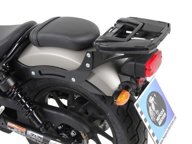 Afbeeldingen van Topdrager zwart Easyrack Hepco&Becker Honda CMX500 '17-