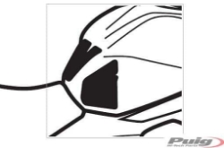 Afbeeldingen van Tankprotectieset 3-delig Puig Kawasaki Z650 '17-