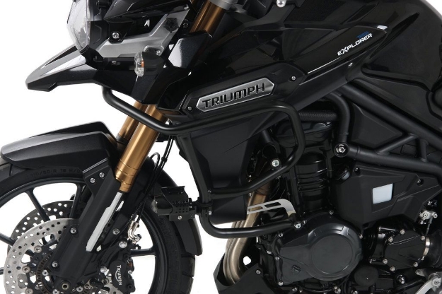 Afbeeldingen van Valbeugel zwart Hepco&Becker Triumph Tiger 1200 Explorer XR/X/XC '12-15