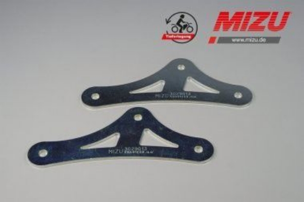 Afbeeldingen van Verlaging set 30mm Mizu Kawasaki Z1000/SX/ Ninja 1000/1100 SX /  Z1100
