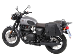 Afbeeldingen van C-Bow tasdragers chroom Hepco&Becker Triumph Bonneville T120 '16-