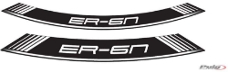 Afbeeldingen van Velglint Puig met logo Kawasaki ER6
