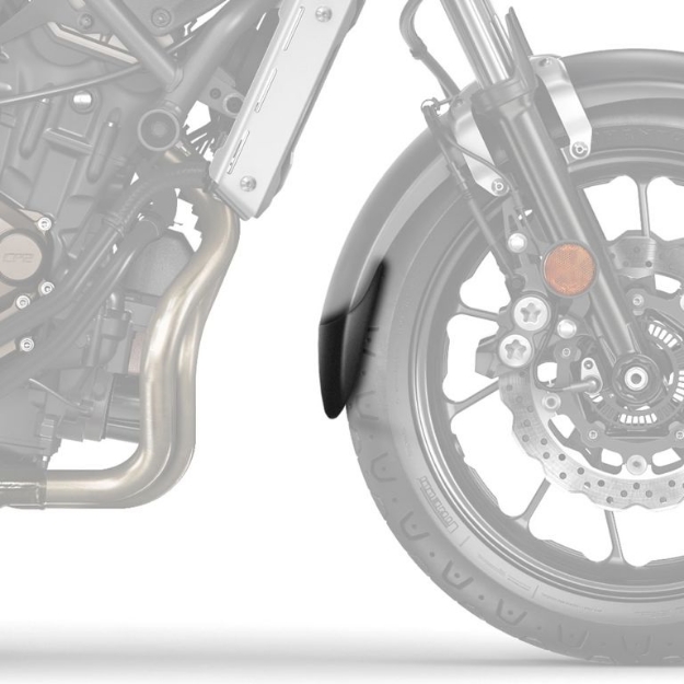 Afbeeldingen van Voorspatbord verlenger zwart Yamaha XSR700 `15-