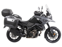 Afbeeldingen van Topdrager zwart Easyrack Hepco&Becker Suzuki DL1050 / XT '20-22