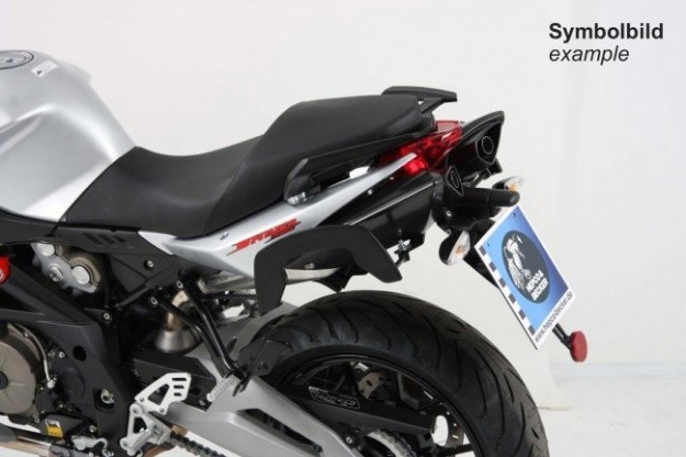 Afbeeldingen van C-Bow tasdragers zwart Hepco&Becker Aprilia Shiver 900 '17-'20