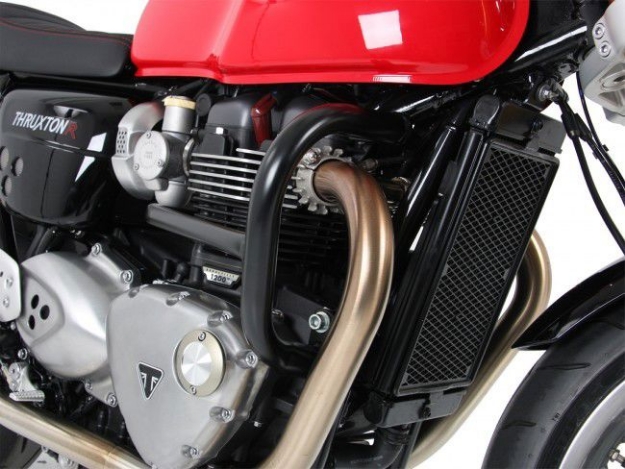 Afbeeldingen van Valbeugel chroom Hepco&Becker Triumph Thruxton/R1200 '16-