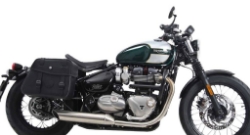 Afbeeldingen van C-Bow tasdragers zwart Hepco&Becker Triumph Bonneville Bobber '17-21