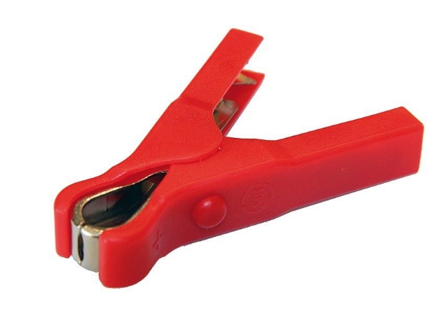 Afbeeldingen van Accuklem geisoleerd rood (plus) Baas