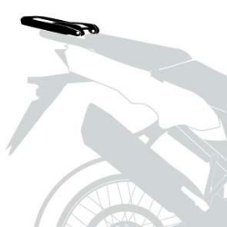 Afbeeldingen van Topdrager zwart Easyrack Hepco&Becker Triumph Tiger 900 Rally / GT / PRO '20-23