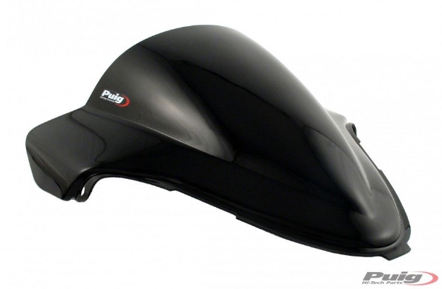 Afbeeldingen van Vervangingsruit Puig Jetstream Suzuki GSXR1300 '99-'07-zwart