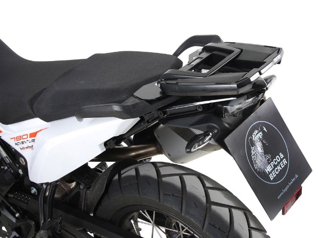 Afbeeldingen van Topdrager zwart Easyrack Hepco&Becker KTM 890 Adventure / R / Rally '21-22