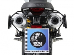 Afbeeldingen van C-Bow tasdragers zwart Hepco&Becker Ducati Scrambler 1100 / Special / Sport '18-20