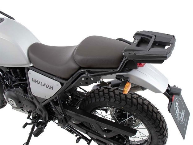 Afbeeldingen van Topdrager zwart Easyrack Hepco&Becker Royal Enfield Himalayan '21-23