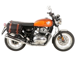 Afbeeldingen van C-Bow tasdragers chroom Hepco&Becker Royal Enfield Interceptor modellen'18-21