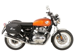 Afbeeldingen van C-Bow tasdragers chroom Hepco&Becker Royal Enfield Interceptor modellen'18-21