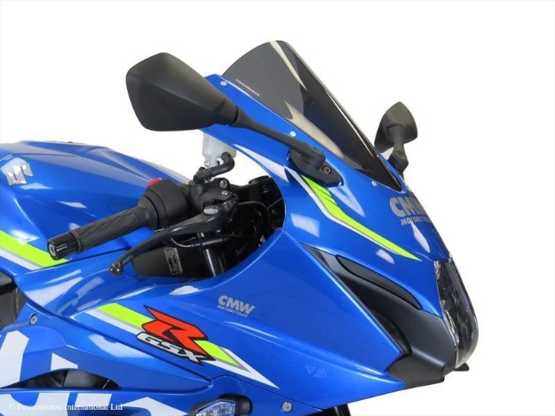 Afbeeldingen van Vervangingsruit standaard Suzuki GSX-R1000 '17--zwart