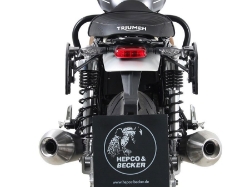 Afbeeldingen van C-Bow tasdragers zwart Hepco&Becker Triumph Speed Twin '19-20