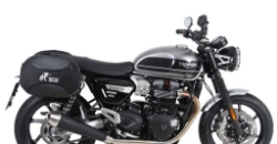 Afbeeldingen van C-Bow tasdragers zwart Hepco&Becker Triumph Speed Twin '19-20
